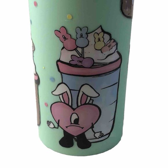Hello Kitty Spring Theme Tumbler With Stainless Steel Straw 16 Oz - Picture 6 of 10